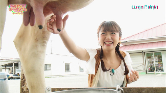 声優・三森すずこちゃん(31)の乳搾りが手●キっぽくてエロ可愛いと話題に！