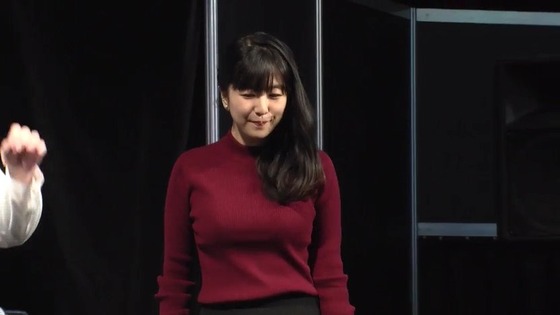 声優・茅野愛衣ちゃん(30)のセーターおっぱい姿で胸揺らしGIF動画がエロすぎると話題に